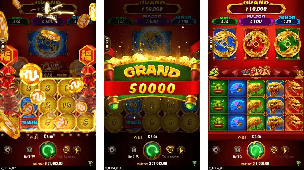 3 Coins Odds96Com Bonus